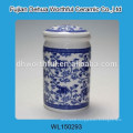 Pink ceramic seal pot with love design